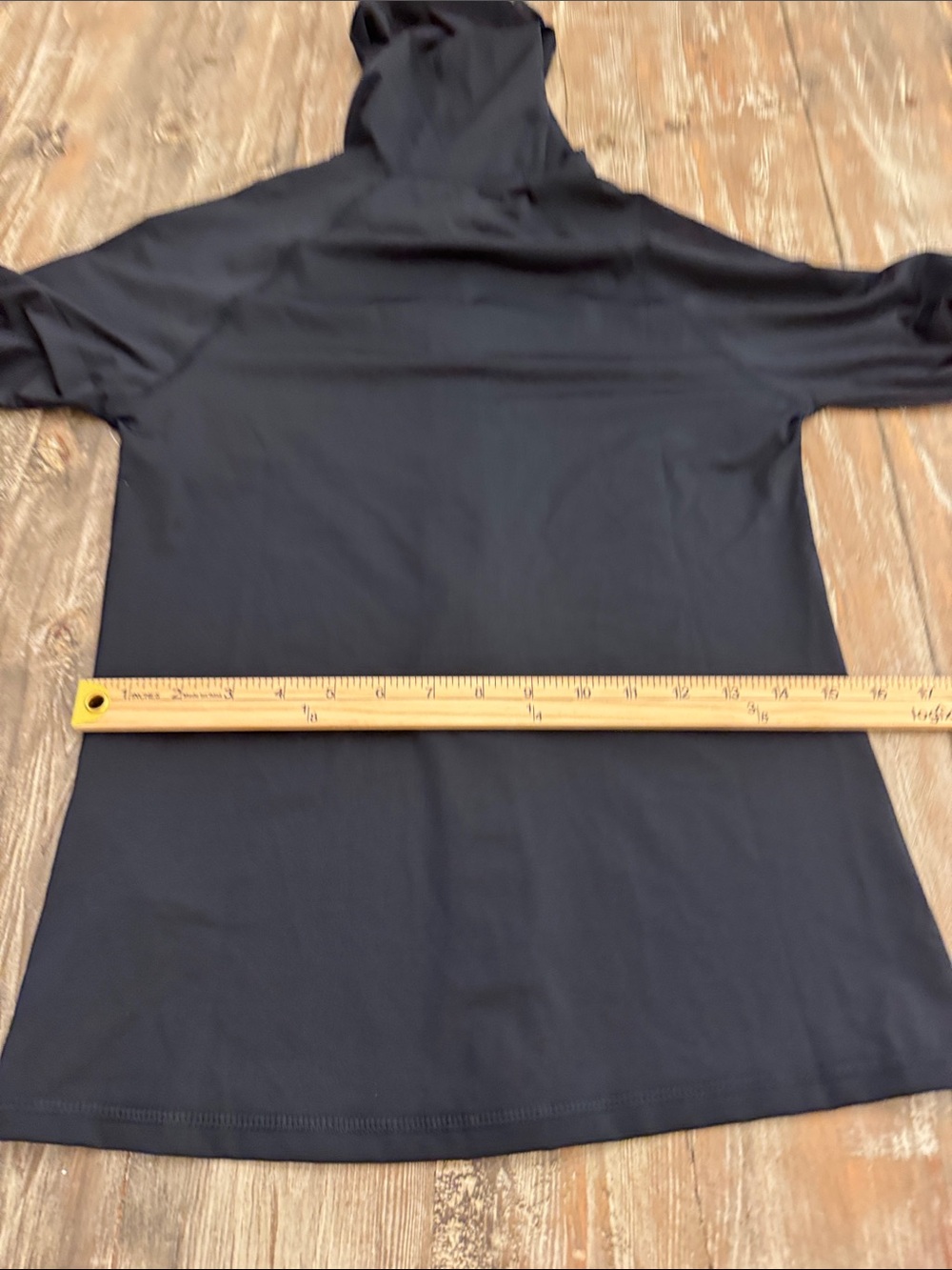 Roxy Black Hooded Full-Zip Swim Jacket - Picture 6 of 6